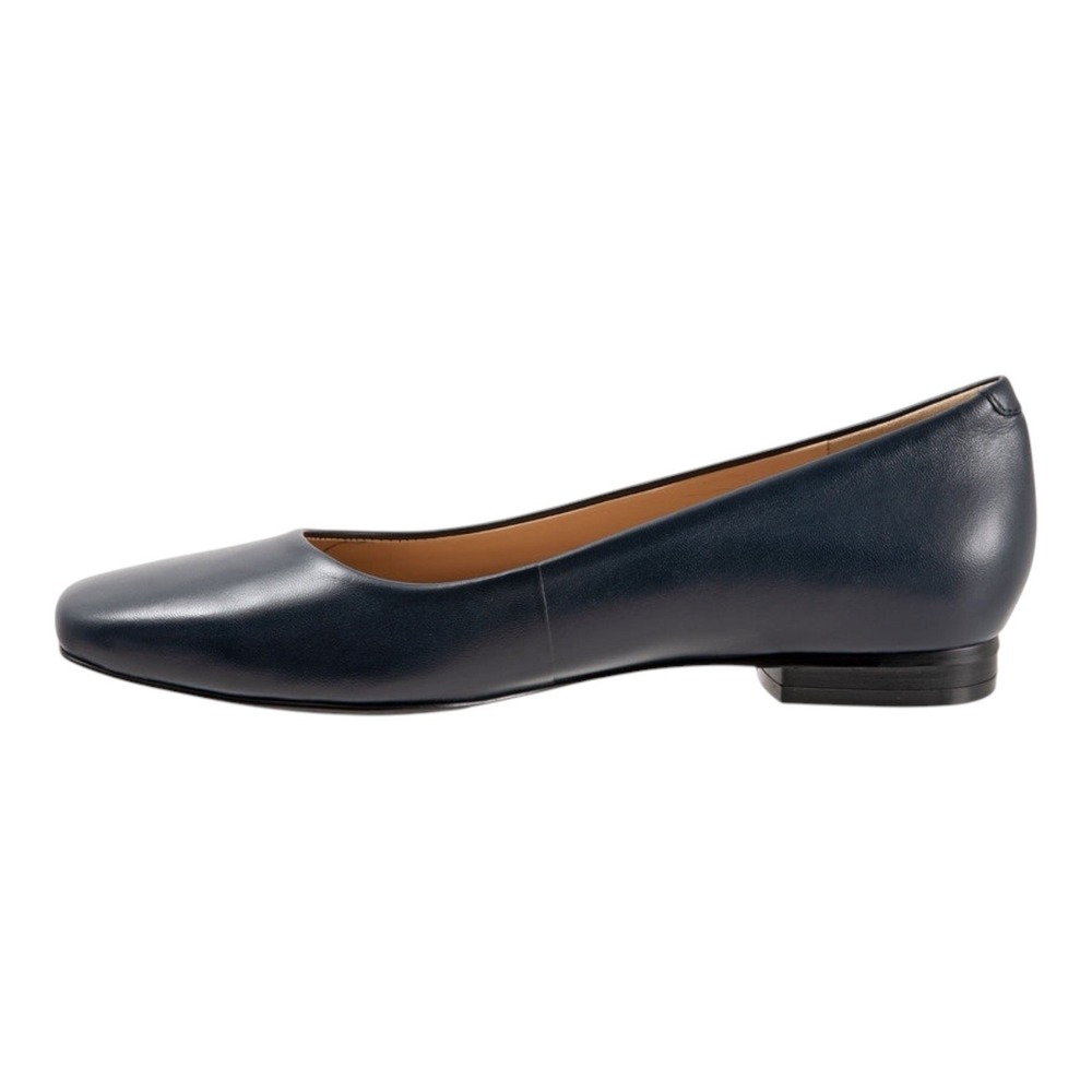 Trotters Honor Women's Slip On Shoes Navy Blue 9.5W Wide Comfort NEW - Picture 4 of 8